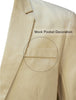 Casual Lightweight Notched Lapel One Button Blazer