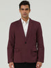 Casual Lightweight Notched Lapel One Button Blazer
