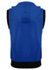 Kangaroo Pocket Zip Up Drawstring Hooded Vest