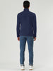 Basic Solid Turtleneck Pullover Long Sleeve Shirt