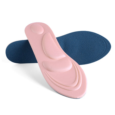 Bublédon 4D Orthotics Insoles Sponge Foam High Heel Shoe Pad Insert Cushions