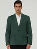 Casual Lightweight Notched Lapel One Button Blazer
