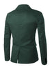 Casual Lightweight Notched Lapel One Button Blazer