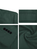 Casual Lightweight Notched Lapel One Button Blazer