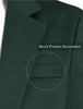 Casual Lightweight Notched Lapel One Button Blazer
