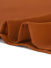 Plus Size Plain Cuff Sleeve Crew Neck Ribbon Blouse