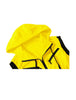 Kangaroo Pocket Zip Up Drawstring Hooded Vest
