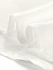 Plus Size Plain Cuff Sleeve Crew Neck Ribbon Blouse