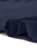 Plus Size Plain Cuff Sleeve Crew Neck Ribbon Blouse