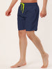 Solid Drawstring Mesh Lining Swimwear Beach Shorts