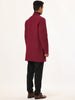 Gifts for Men Notched Lapel Single Breasted Long Trench Winter Coat