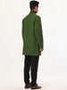Gifts for Men Notched Lapel Single Breasted Long Trench Winter Coat