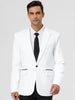 Casual Lightweight Notched Lapel One Button Blazer