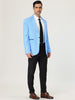 Casual Lightweight Notched Lapel One Button Blazer
