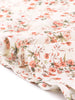 Rayon V Neck Short Sleeve Floral Print Curve Dress