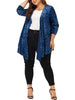 Velvet A Line Stars Long Sleeve Cardigan
