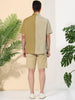 Casual Summer Button Cotton Patchwork Print Shirt
