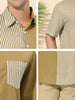 Casual Summer Button Cotton Patchwork Print Shirt