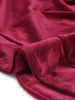 Plus Size Cropped Velvet Bolero Elegant Shrug Top