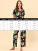 Straight Line Satin Piping Palazzo Pants