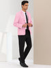 Casual Lightweight Notched Lapel One Button Blazer