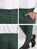 Formal Check Business Trousers Plaid Dress Pants