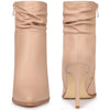 Perphy Slouchy Pointed Toe Side Zip Stiletto Heel Ankle Boots