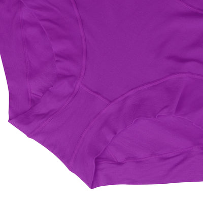 Women's High Waist Briefs Underwear Soft Breathable Seamless Hipster Panties