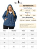 Enzyme Wash H Line Hood Long Sleeve Jacket