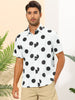 Beach Polka Dots Printed Shirt for Men&