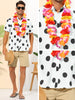 Beach Polka Dots Printed Shirt for Men&
