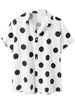 Beach Polka Dots Printed Shirt for Men&