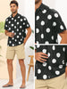 Beach Polka Dots Printed Shirt for Men&