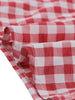 Woven H Line Sweetheart Neck Elastic Cuff Blouse