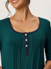 Womens Sleepwear Lounge Long Dress with Pockets Soft Nightshirt Pajama Nightgown