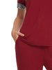 Womens Pajama Set Round Neck with Capri Pants Casual Pjs Lounge Sleepwears