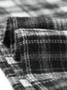 A Line Below The Knee Woven Tartan Flare Skirt