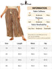 Wide Leg Woven Tassel Elastic Waist Pants