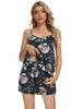 Womens Sleeveless Cami Shirt Satin Lounge Set Nightwear Sleepwear Pajama Sets