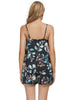 Womens Sleeveless Cami Shirt Satin Lounge Set Nightwear Sleepwear Pajama Sets