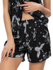 Womens Sleeveless Cami Shirt Satin Lounge Set Nightwear Sleepwear Pajama Sets
