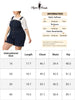 Plus Size Button Denim Overalls for Women Fashion Single Breasted Jumpsuit with Pockets