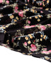 X Line V Neck Midi Floral Ruffle Hem Dress