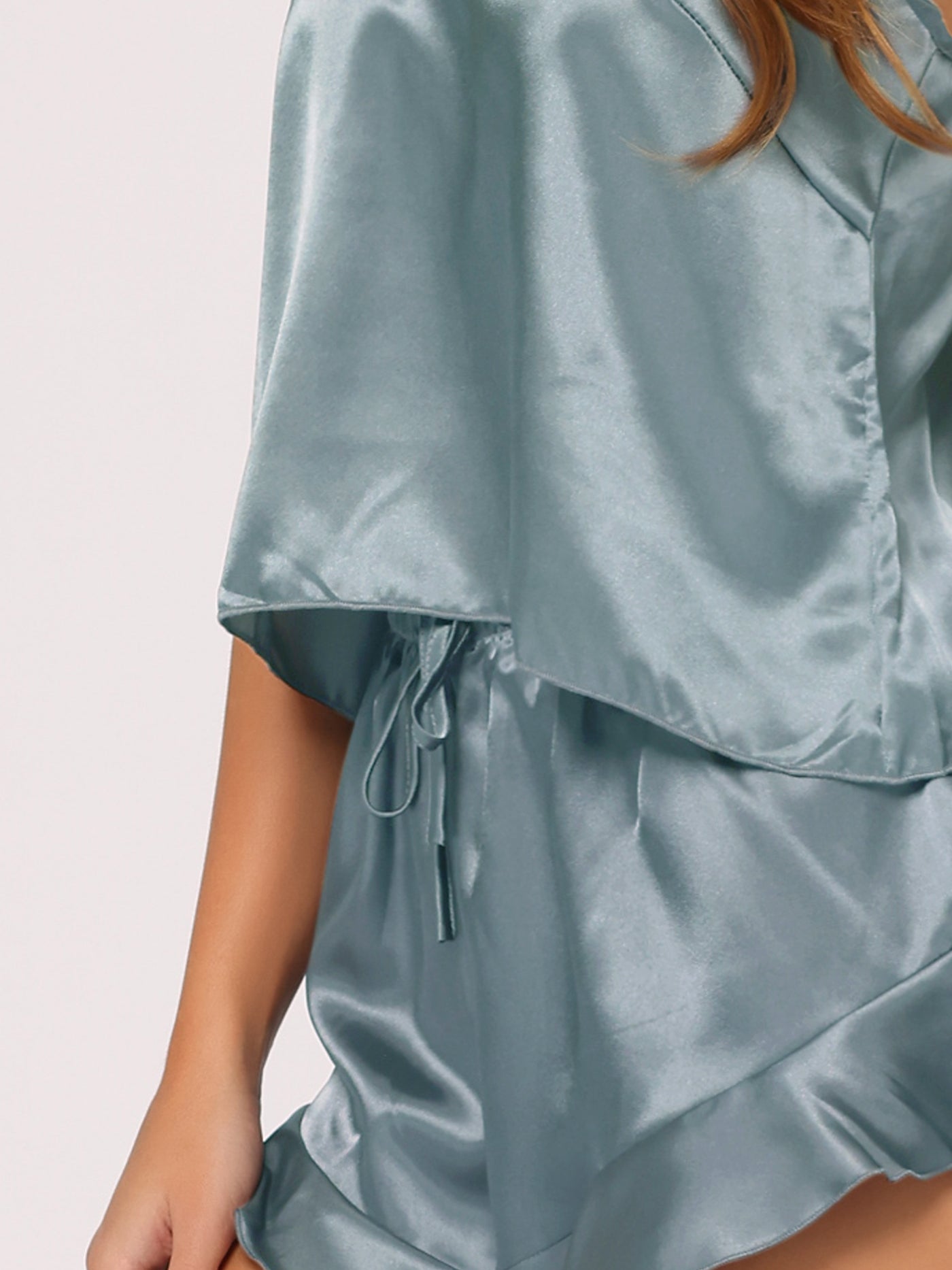 Bublédon Women's Satin Lingerie Cami Tops Shorts Sleepwear Pajamas Sets