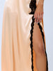 Womens Satin Nightgown Lace Cami Dress Maxi Long Gown Pajama Nightwear