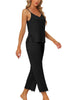 Women Soft Cami Top and Capri Modal Pajama Sleepwear