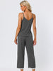 Women Soft Cami Top and Capri Modal Pajama Sleepwear