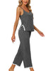 Women Soft Cami Top and Capri Modal Pajama Sleepwear