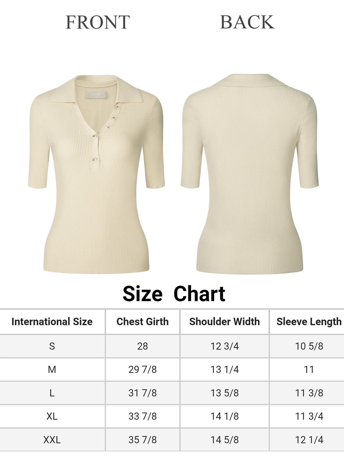 Bublédon Women's Knit Top Lapel Collar V Neck Short Sleeve Fitted Ribbed Tops