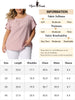 Woven H Line Round Neck Tulip Sleeve Blouse